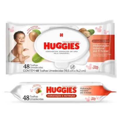 Lenço Umedecido Supreme Care Disney Baby 48 Unidades-HUGGIES