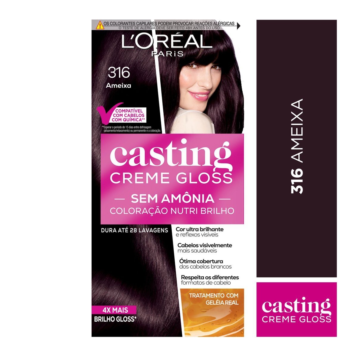 Coloração Casting Creme Gloss 316 Ameixa