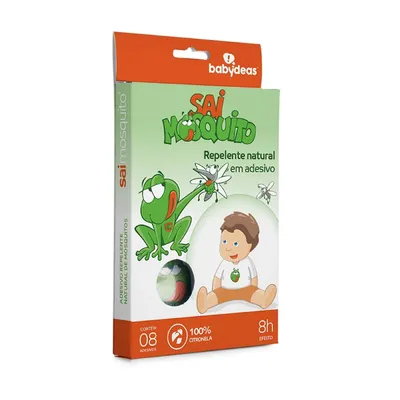 Repelente Adesivo Sai Mosq Babydeas 8Unidades