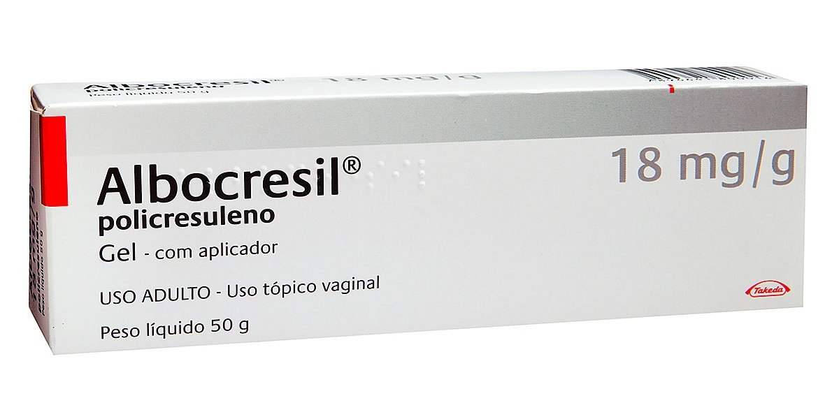 Albocresil 18mg/g Gel 50g+Aplicador - TAKEDA