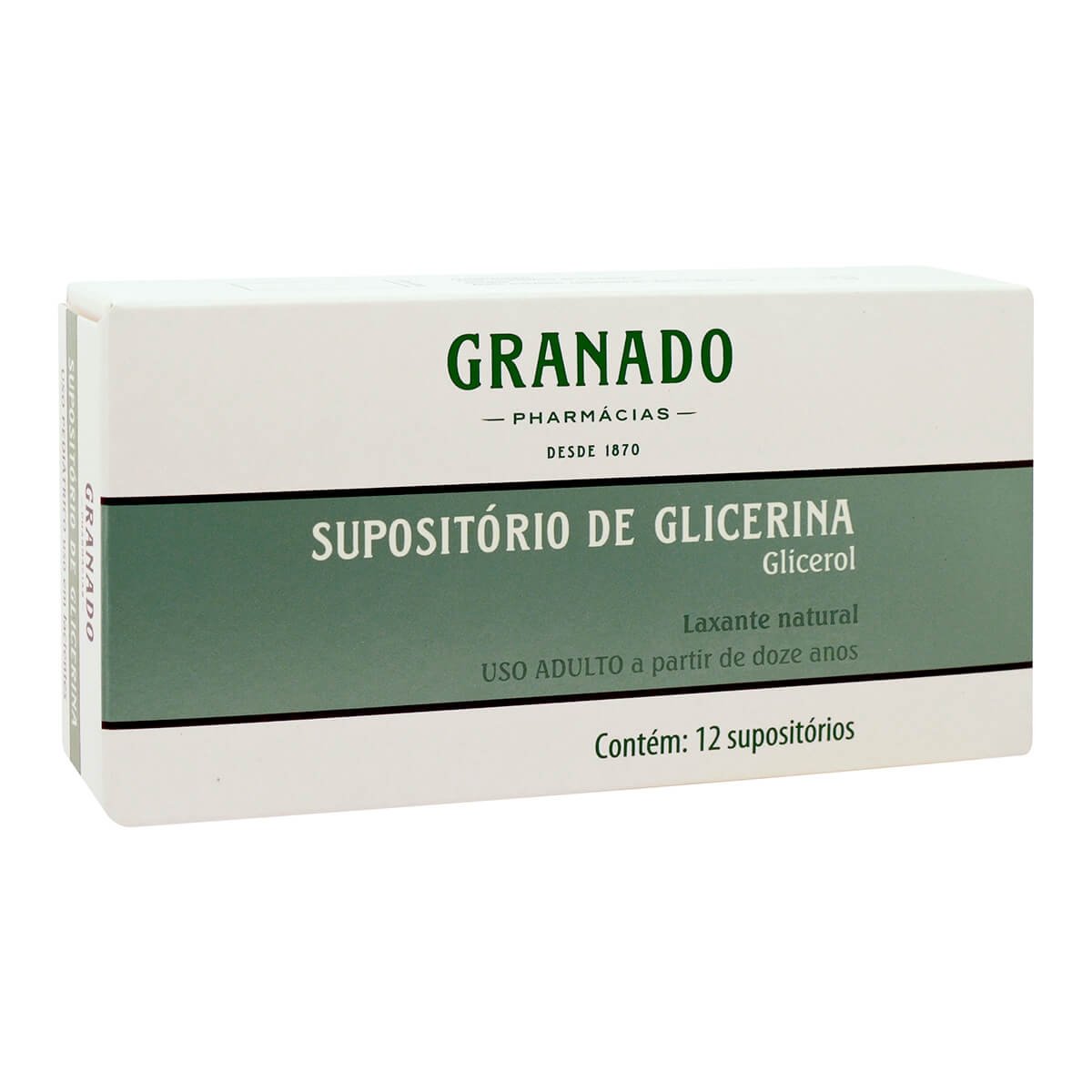 SUPOSITORIO DE GLICERINA ADULT C/12(GRA)