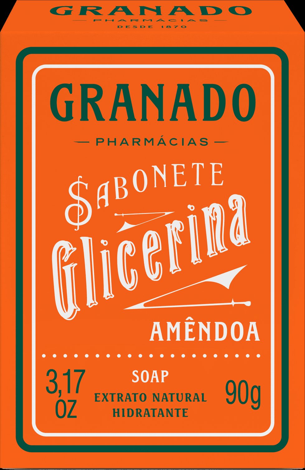 SAB GRANADO GLIC AMENDOA 90G