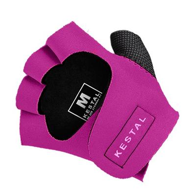 Luva Fitness Musculação Rosa Pink Tamanho M Kestal Par