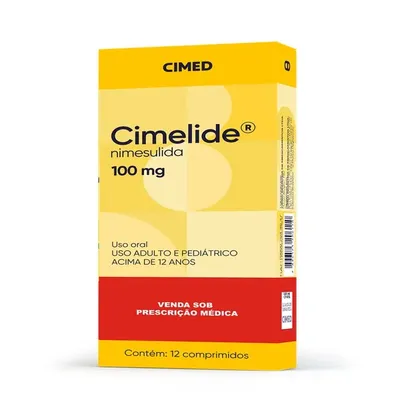 Cimelide 100Mg Cimed Caixa Com 12 Comprimidos