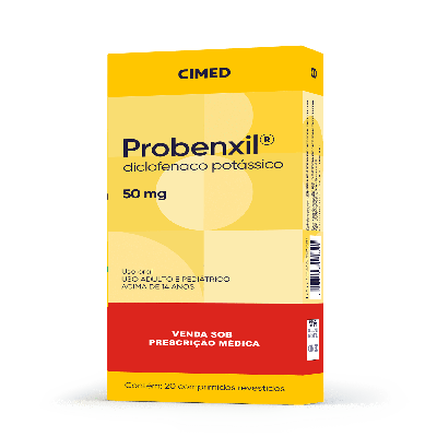 Probenxil 50Mg Cimed Caixa Com 20 Comprimidos Revestidos