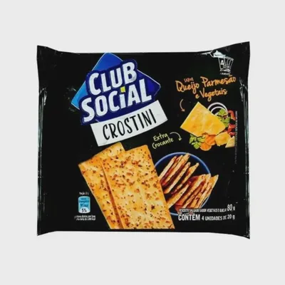 Biscoito Club Social Crostini Original 80g