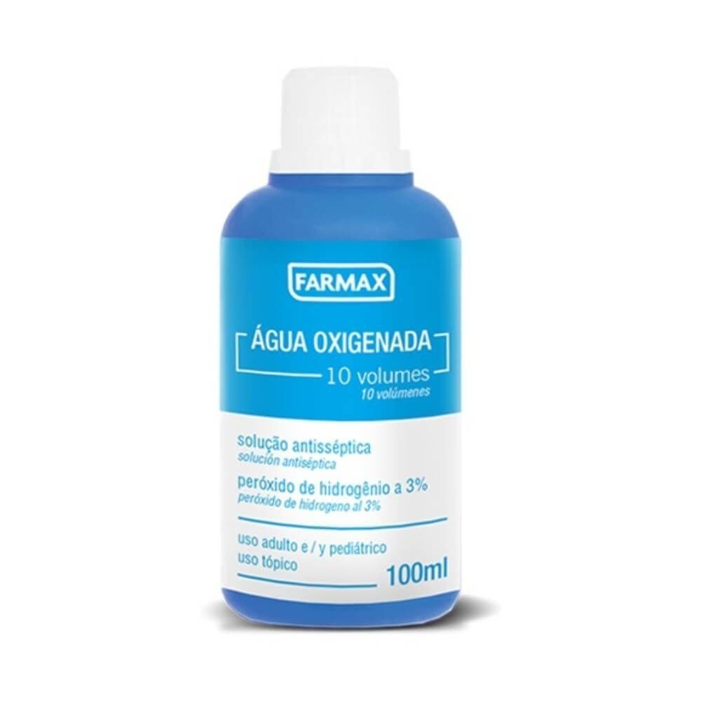 Água Oxigenada Líquida Vol10 100ml