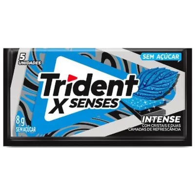 Goma de Mascar XFresh Intense 1 unidade com 8g - TRIDENT