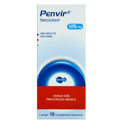 Penvir 125Mg Ems Sigma Pharma 10 Comprimidos