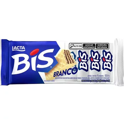 Chocolate Bis Branco Laka 100,8g