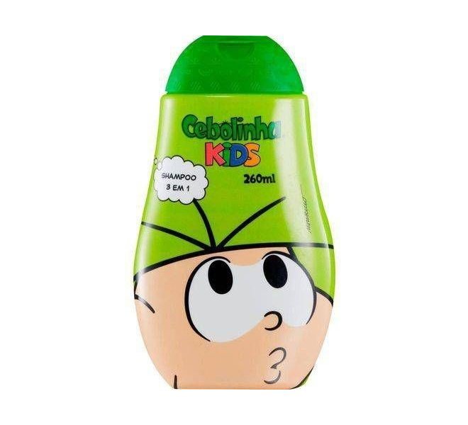 Shampoo Turma Da Monica Cebolinha 3 Em1 Com 260Ml