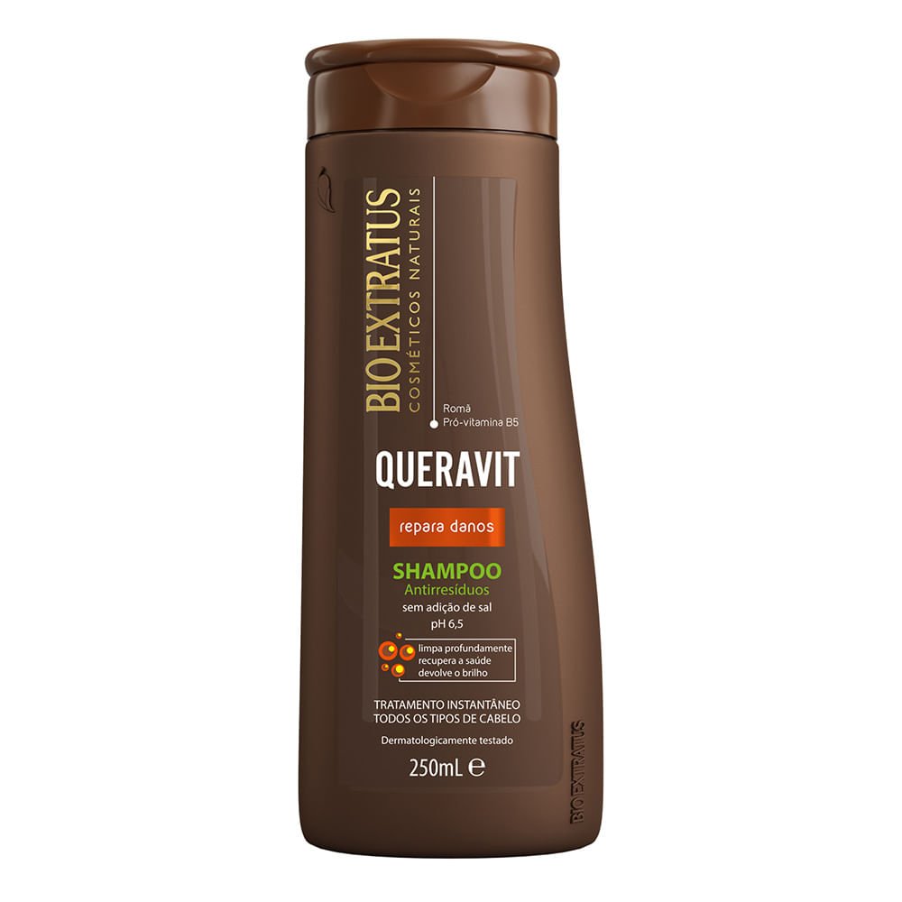 Shampoo Bio Extratus Queravit Antirresíduos Com 250Ml