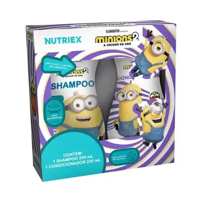 Kit Minions Shampoo 250ml+Condicionador230ml