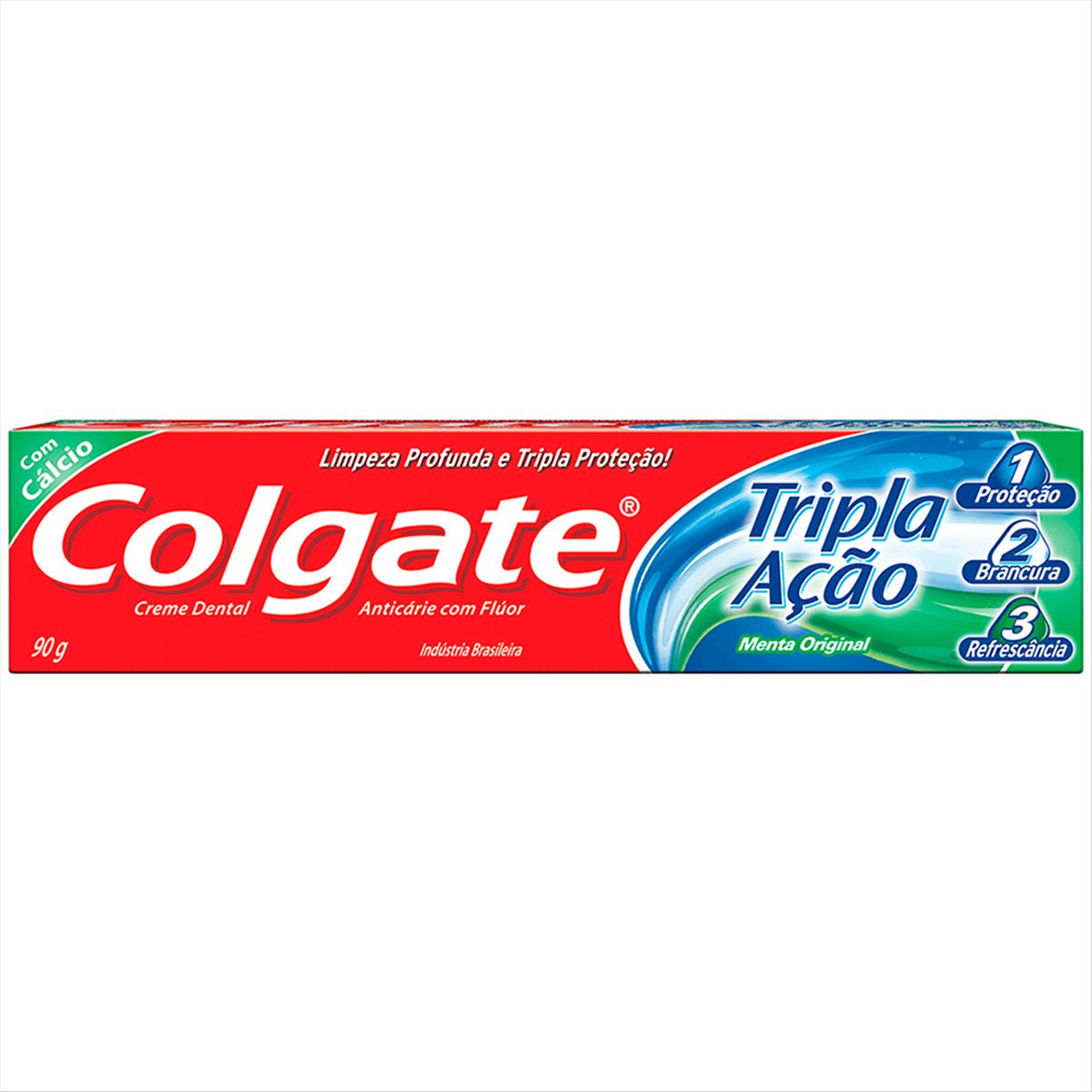 Creme Dental Colgate Tripla Acao Menta Original 90G