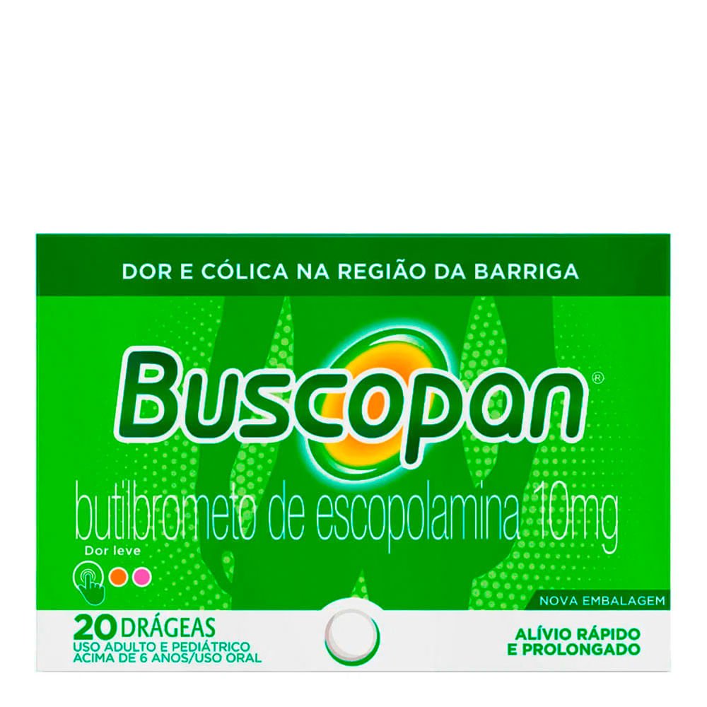 Buscopan 10Mg 20 Drageas