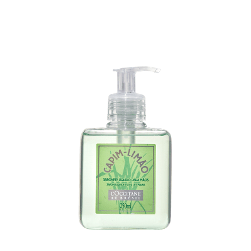 Sabonete Líquido Para Mãos - Capim-Limão - 250ml