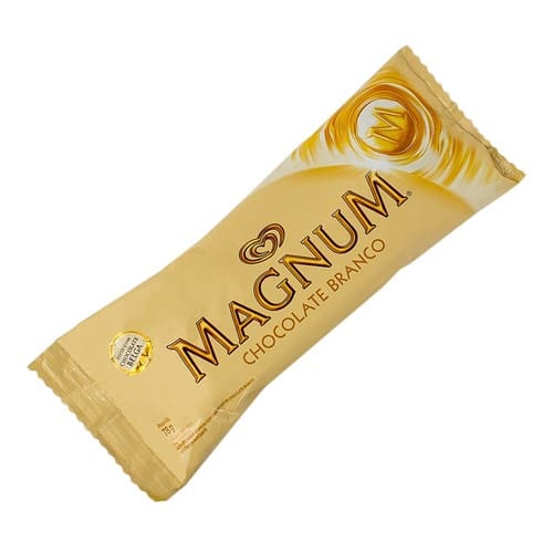 Picolé Magnum Chocolate Branco White 90ml - KIBON