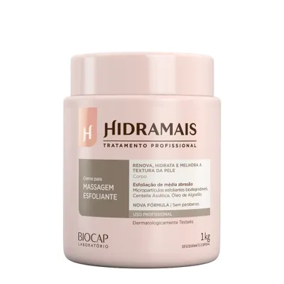 Creme Para Massagem Esfoliante 1Kg - Hidramais
