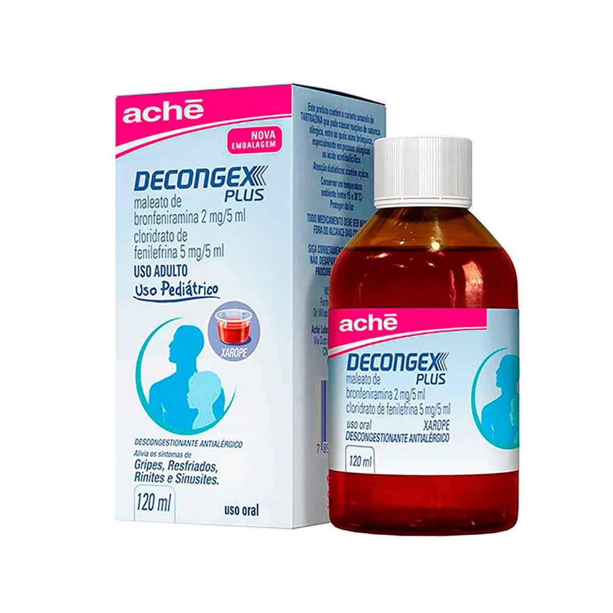 Decongex Plus Expectorante  Com 120ml