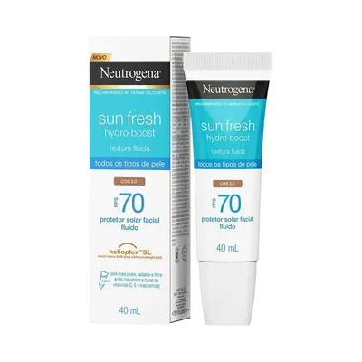 NEUTROGENA SUN FRE HYDR FPS70 3.0 40ML