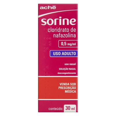 Sorine 0,5mg/ml 30ml de Solução de Uso Nasal - ACHÉ - MELCON