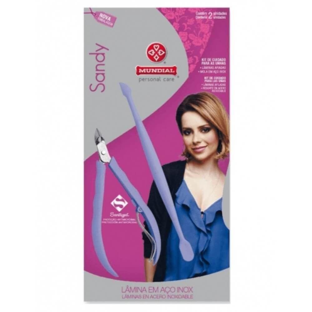 Alicate Cuticula Mundial Sandy+Espatula