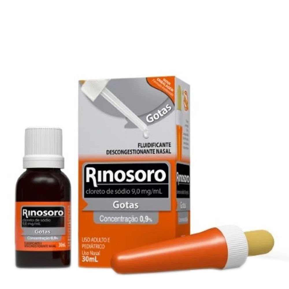 Rinosoro 9,0Mg/Ml + 0,1Mg/Ml Cosmed Caixa Com 1 Frasco 30Ml