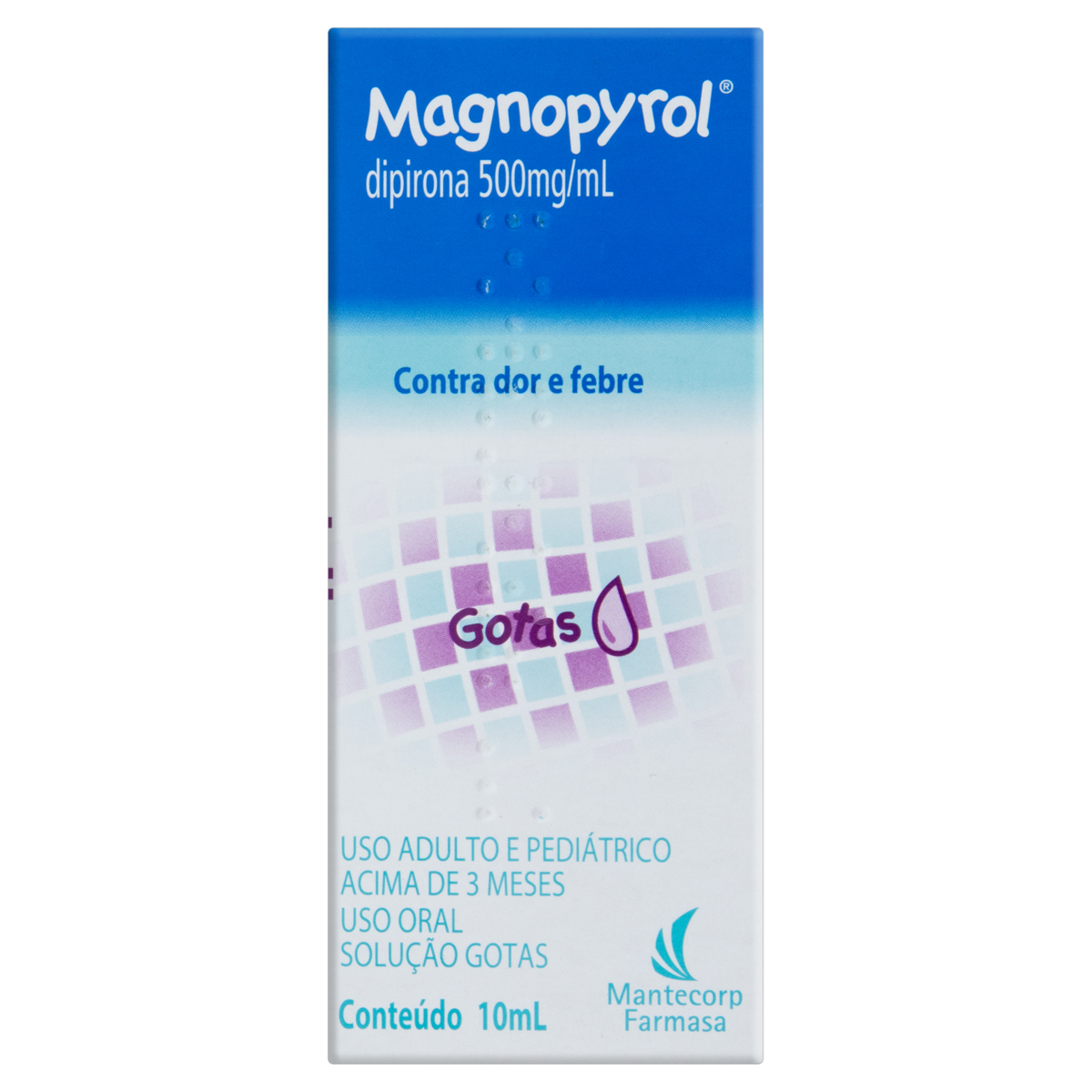Magnopyrol 500Mg/Ml Farmasa Caixa Com 10Ml