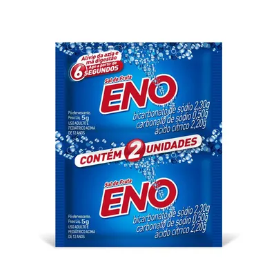 Sal de Frutas Eno 2 Envelopes 5g de Pó Efervesc Trad -GSK
