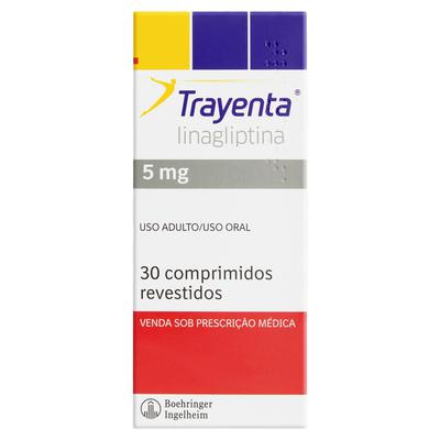 Trayenta 5Mg Boehringer Caixa Com 30 Comprimidos