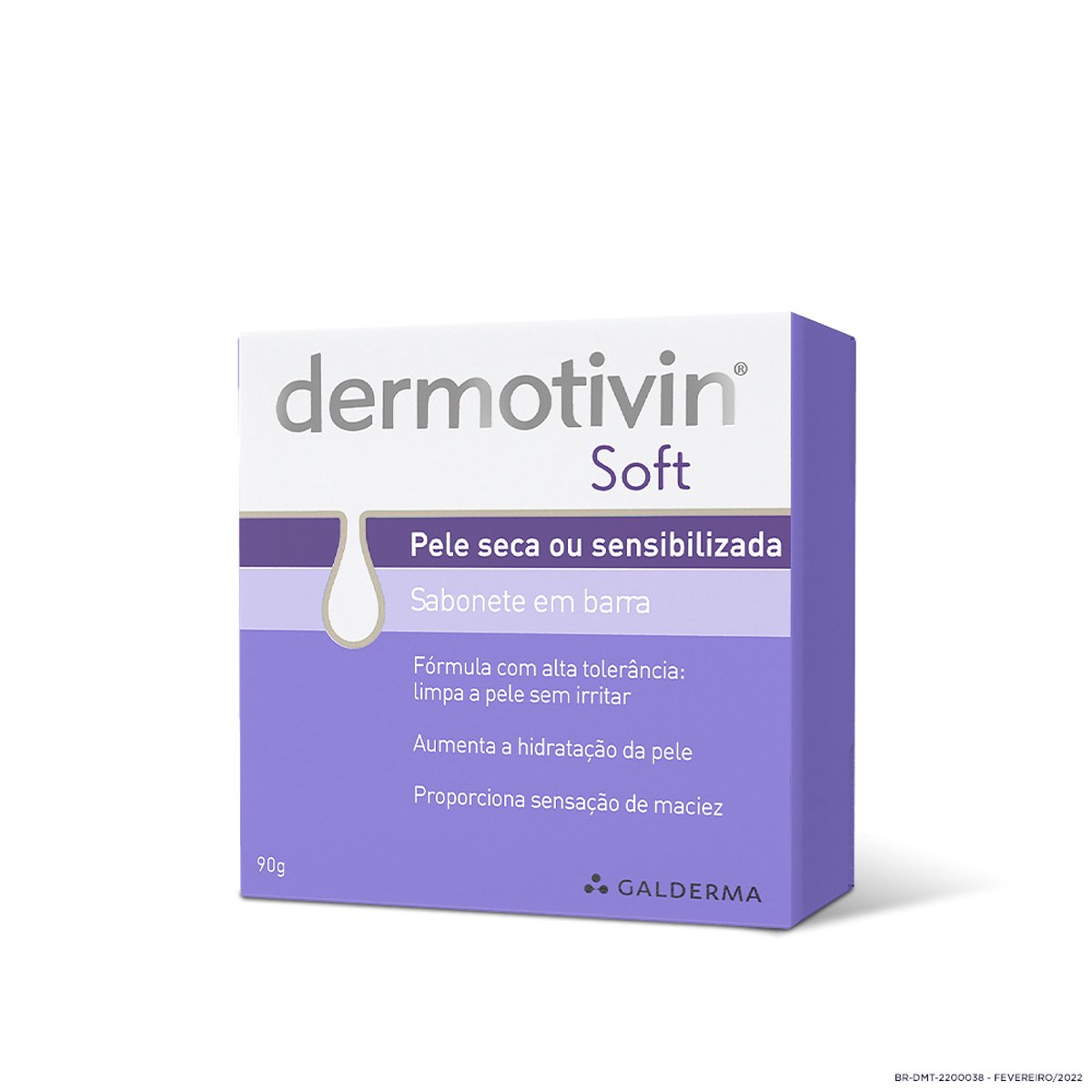 Sabonete Em Barra Dermotivin Soft 90G