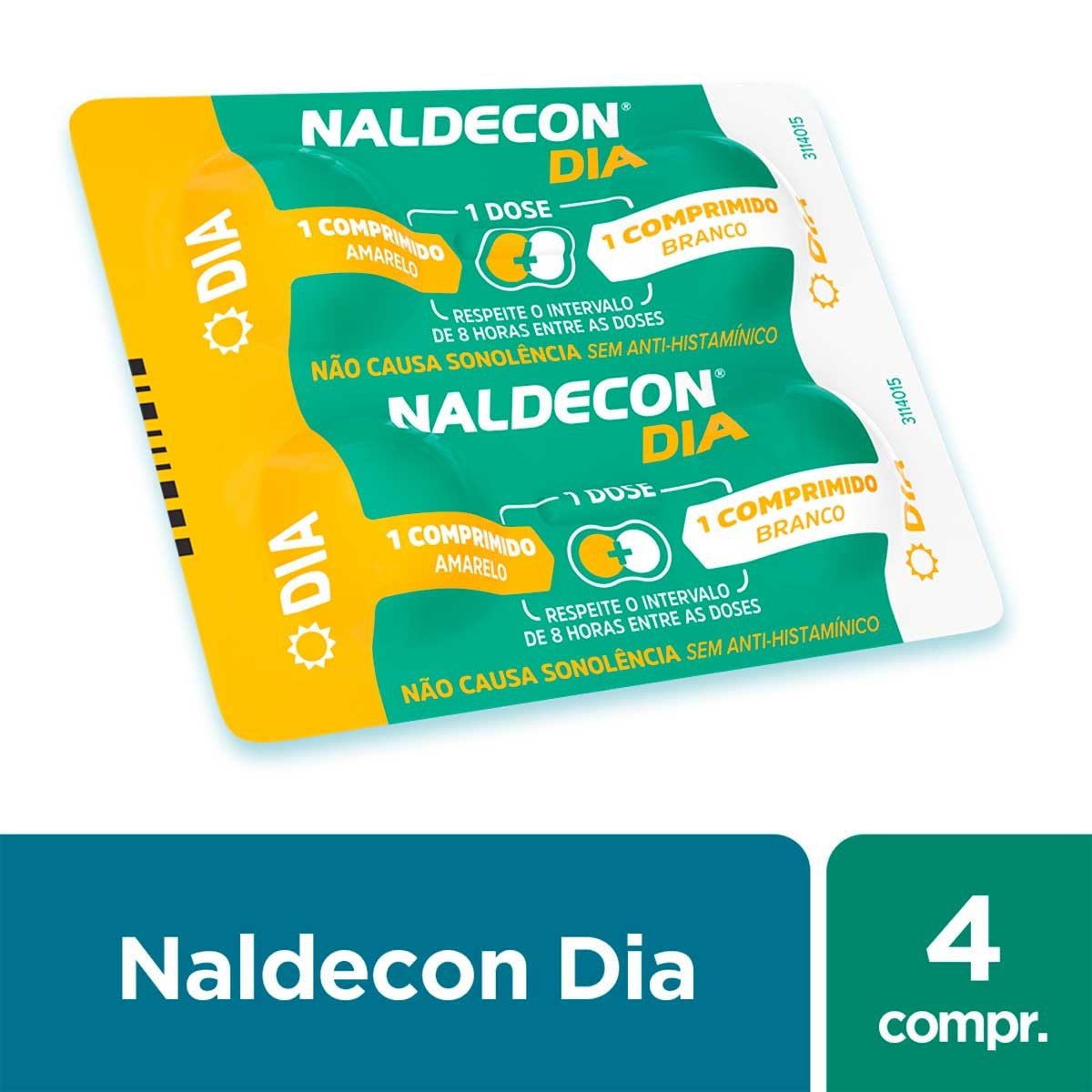 NALDECON DIA C/4CP (REC)