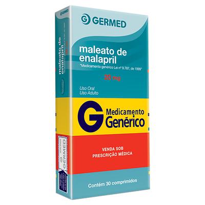 Maleato De Enalapril 20Mg Germed Pharma 30 Comprimidos
