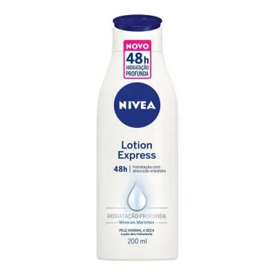 Loção Deo-Hidratante Corporal Nivea Lotion Express 200ml