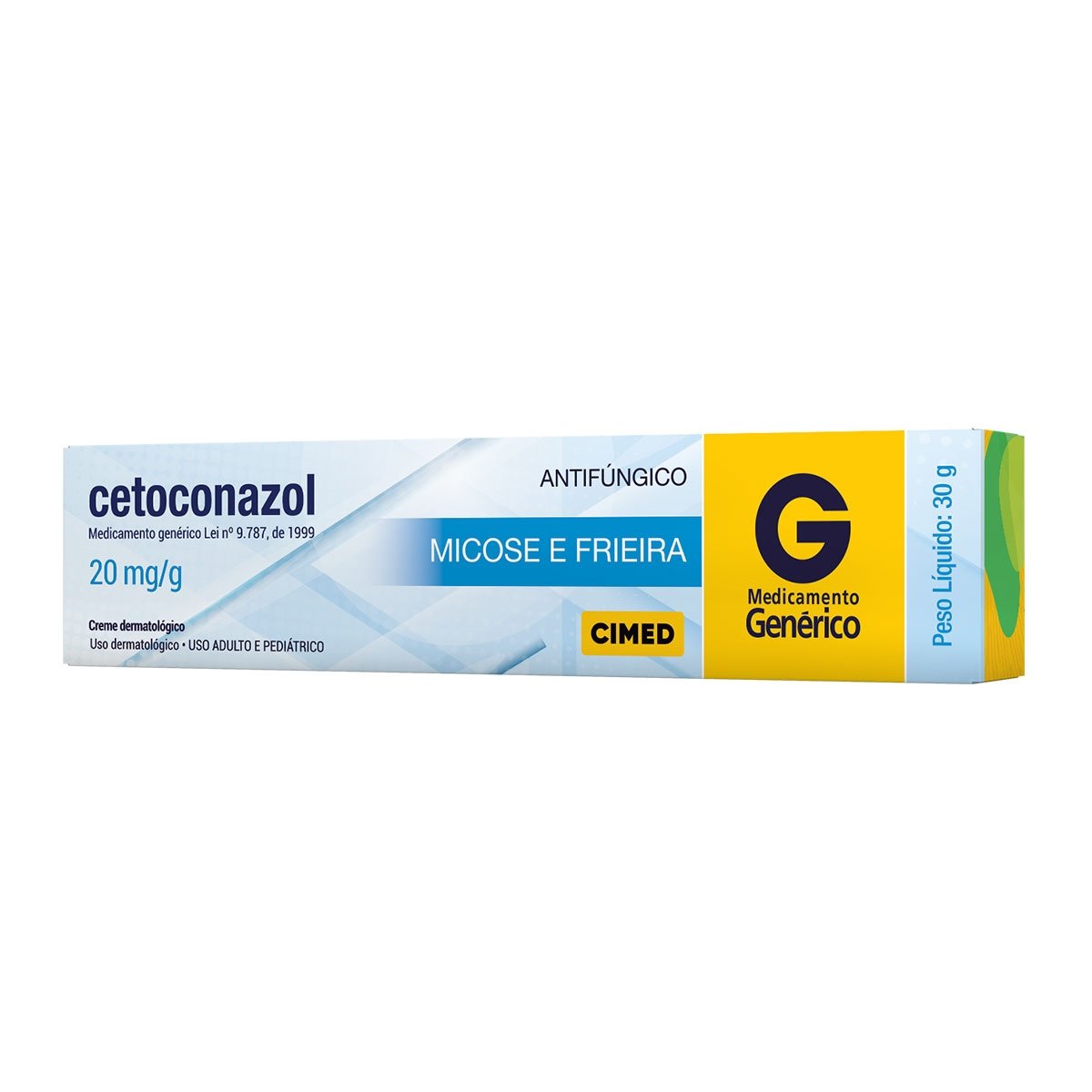 Cetoconazol 20mg/g Creme 30g - CIMED