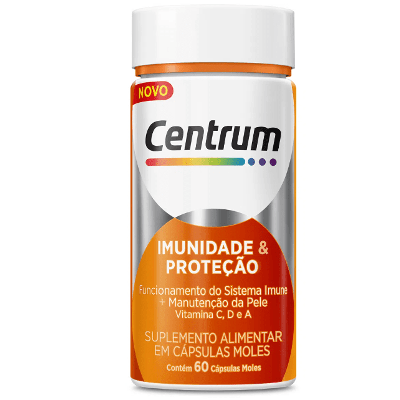 Polivitamínico Imunidade & Proteção Centrum Com 60 Cápsulas