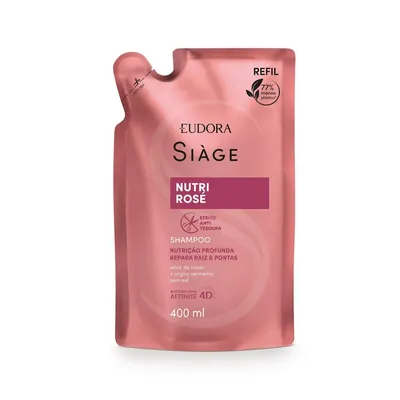 SHAMPOO SIAGE REFIL NUTRI ROSE 400ML