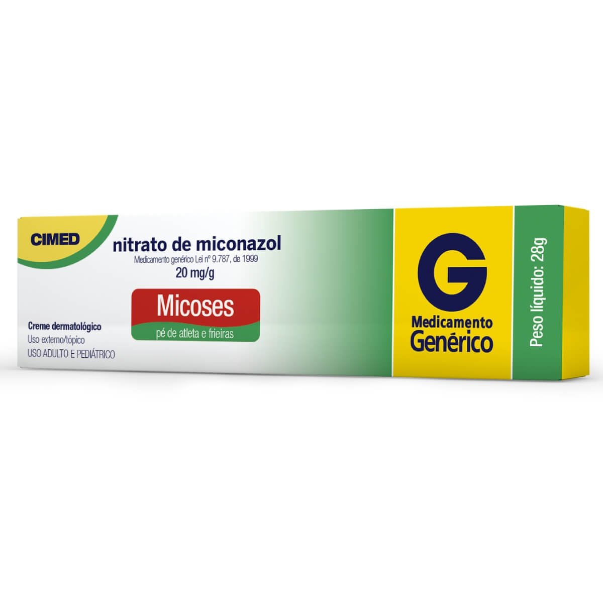 Nitrato de Miconazol 20mg Creme 28g - CIMED