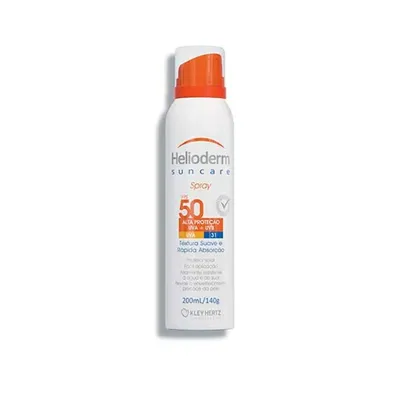 Protetor Solar Fps 50 Helioderm Frasco 200Ml Spray