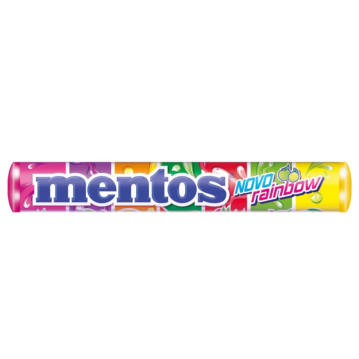 Bala Rainbow Sabores Sortidos 38g - MENTOS