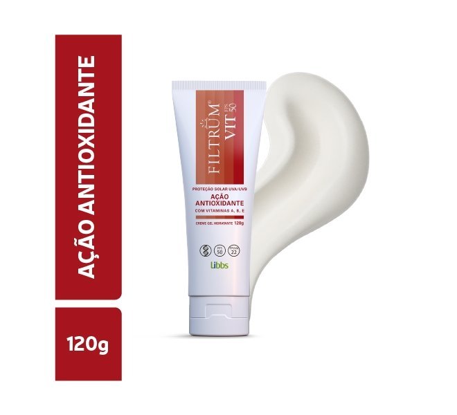 Protetor Solar Filtrum Vit Gel-Creme Hidratante Fps50 120G