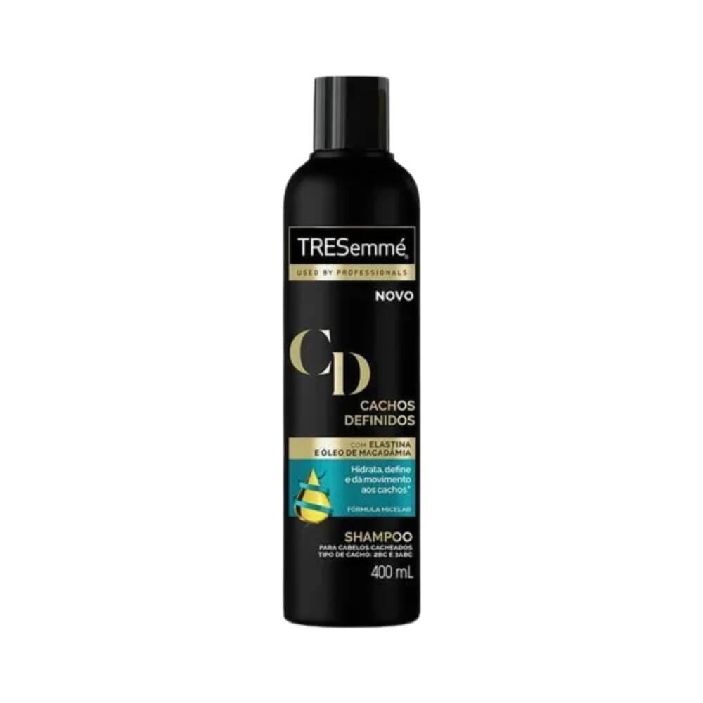 Shampoo Tresemmé Cachos Definidos Frasco 400ml