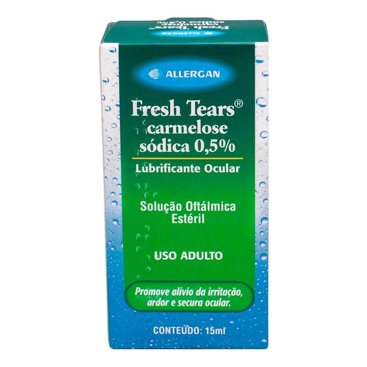 Solução Oftalmológica Fresh Tears Allergan Caixa Com 15Ml