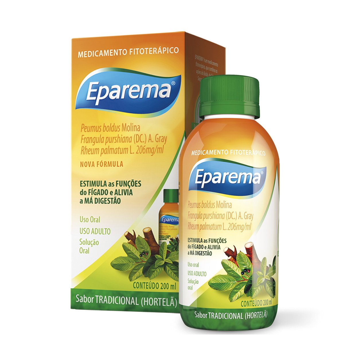 Eparema Tradicional Solução Oral Hortelã Takeda 200Ml