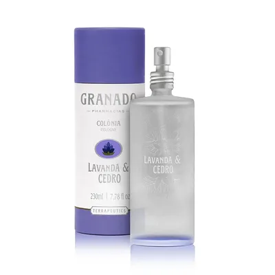 Spray Colonia Lavanda E Cedro 230ml -GRANADO