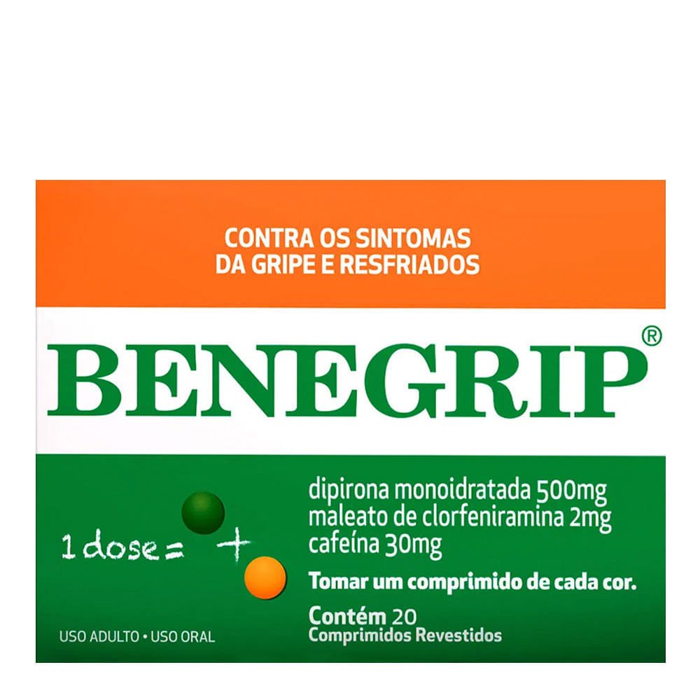 Benegrip 20 Comprimidos - HYPERA