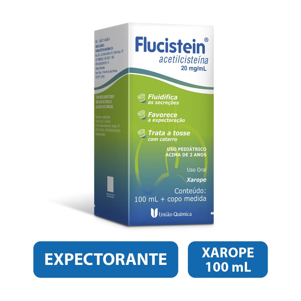 FLUCISTEIN XPE ADT/PED C/100ML (UQF)