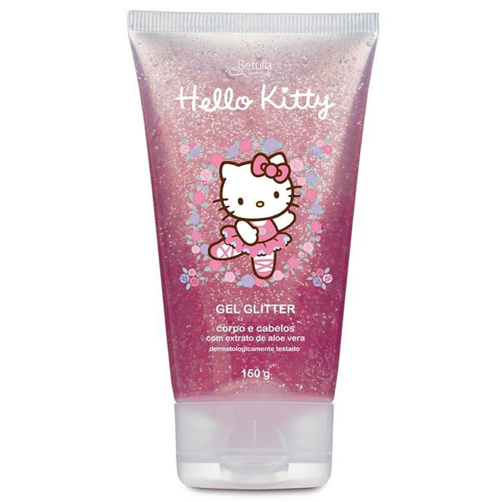 GEL HELLO KITTY GLITTER C/180G