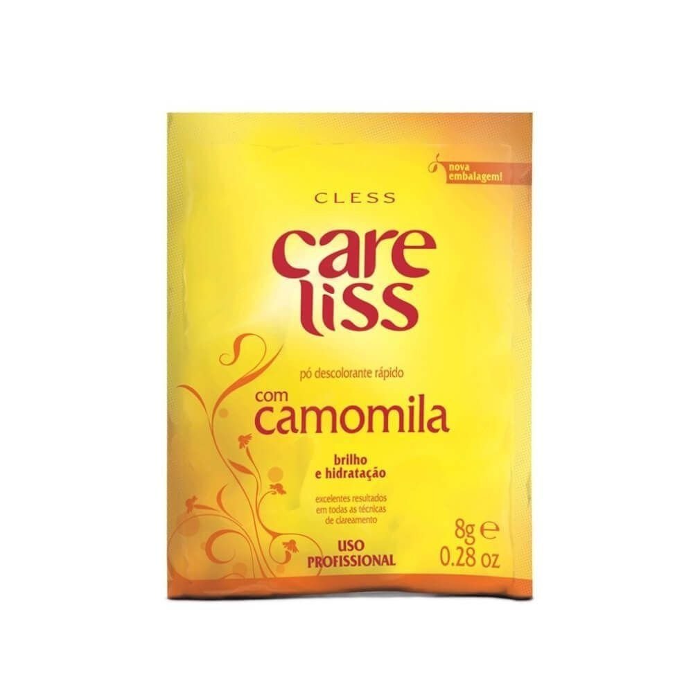 Pó Descolorante Cless Care Liss Camomila Sachê 8G