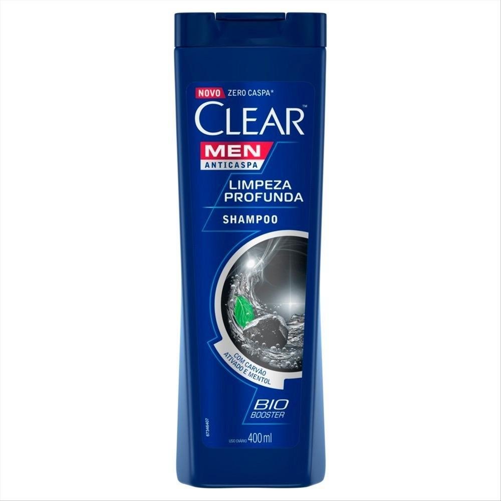 Shampoo Anticaspa Sports Men Limpeza Profunda Clear 200Ml